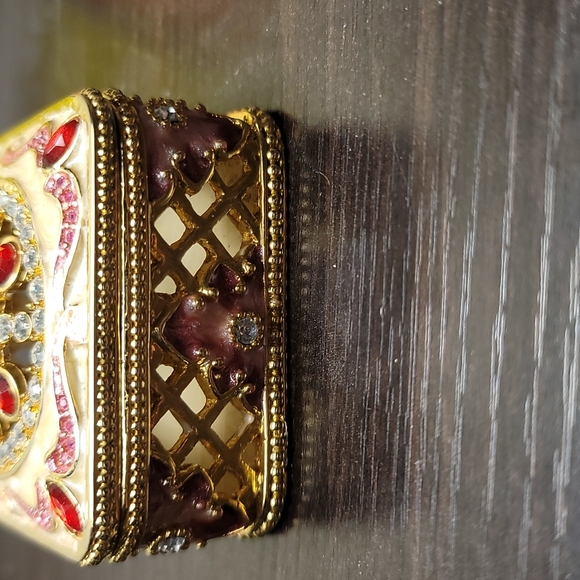 Cristiani Collezione Crystal Jeweled Box - Picture 6 of 8